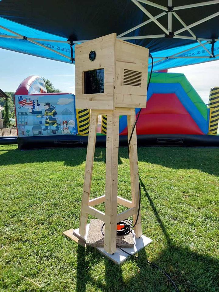 Une entreprise mettant en location un photobooth près d’Amiens